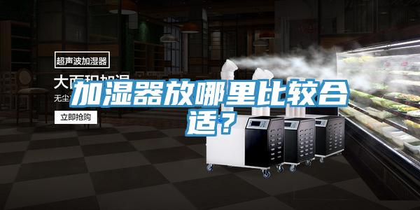 加濕器放哪里比較合適？