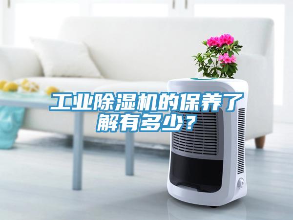 工業除濕機的保養了解有多少？