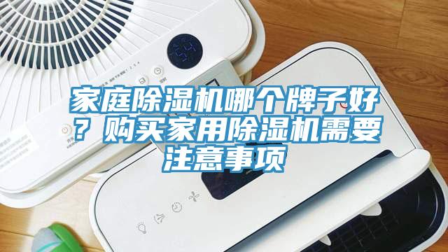 家庭除濕機(jī)哪個牌子好？購買家用除濕機(jī)需要注意事項(xiàng)