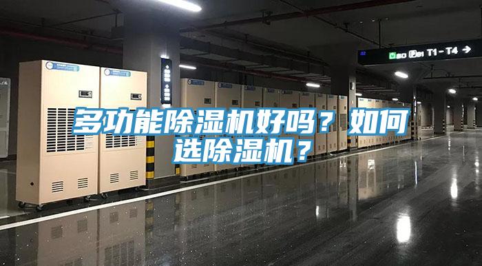 多功能除濕機好嗎？如何選除濕機？
