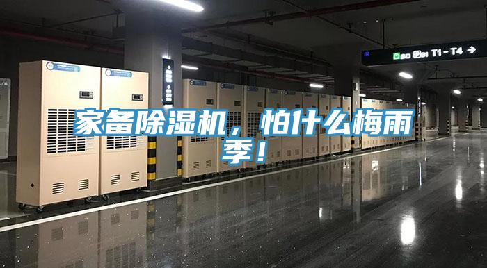家備除濕機(jī)，怕什么梅雨季！