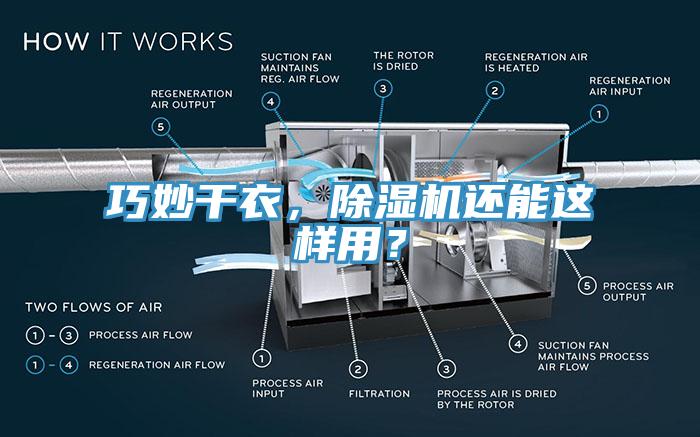 巧妙干衣，除濕機(jī)還能這樣用？