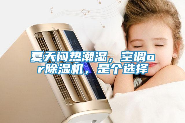 夏天悶熱潮濕，空調(diào)or除濕機(jī)，是個選擇