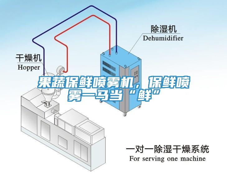 果蔬保鮮噴霧機，保鮮噴霧一馬當(dāng)“鮮”