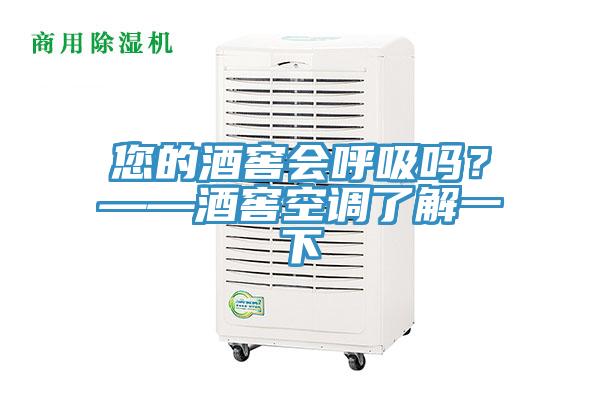 您的酒窖會呼吸嗎？——酒窖空調了解一下