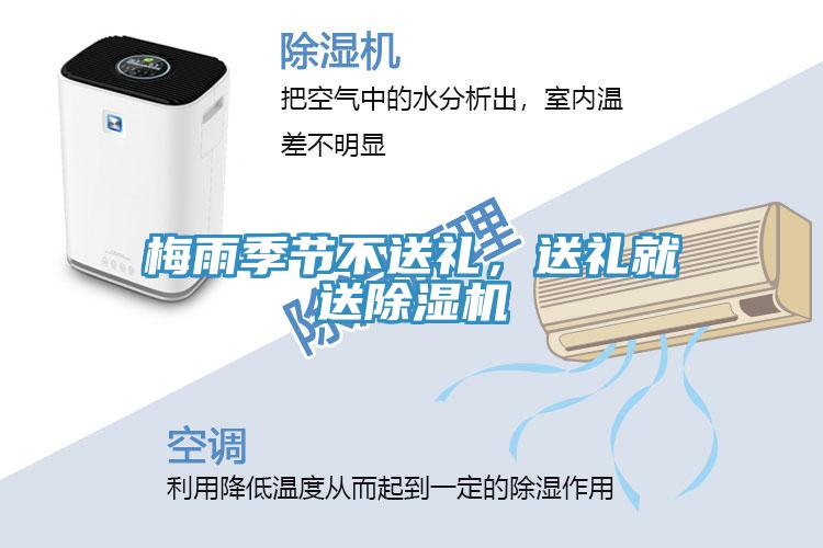梅雨季節(jié)不送禮，送禮就送除濕機(jī)