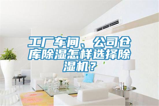 工廠車間、公司倉(cāng)庫(kù)除濕怎樣選擇除濕機(jī)？