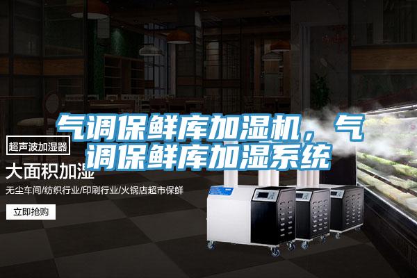 氣調(diào)保鮮庫加濕機(jī)，氣調(diào)保鮮庫加濕系統(tǒng)