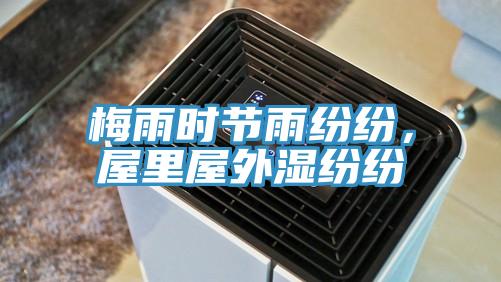 梅雨時節(jié)雨紛紛，屋里屋外濕紛紛