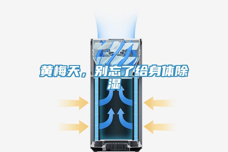 黃梅天，別忘了給身體除濕