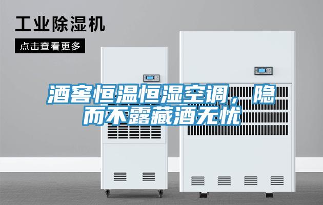 酒窖恒溫恒濕空調(diào)，隱而不露藏酒無憂