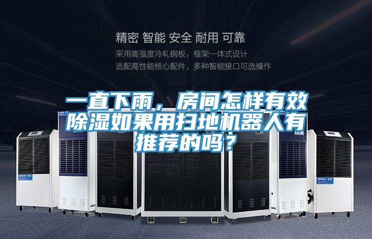 一直下雨，房間怎樣有效除濕如果用掃地機器人有推薦的嗎？