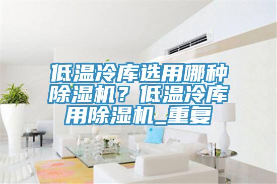 低溫冷庫(kù)選用哪種除濕機(jī)？低溫冷庫(kù)用除濕機(jī)_重復(fù)