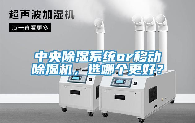中央除濕系統(tǒng)or移動除濕機，選哪個更好？