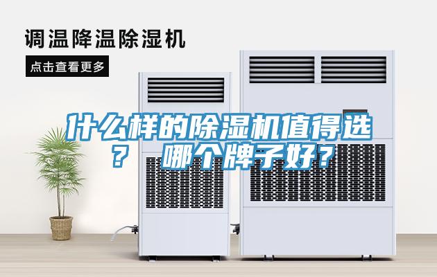 什么樣的除濕機(jī)值得選？ 哪個(gè)牌子好？