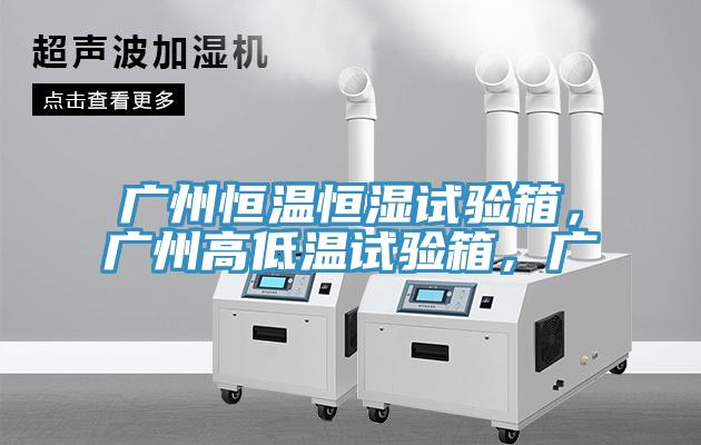廣州恒溫恒濕試驗箱，廣州高低溫試驗箱，廣