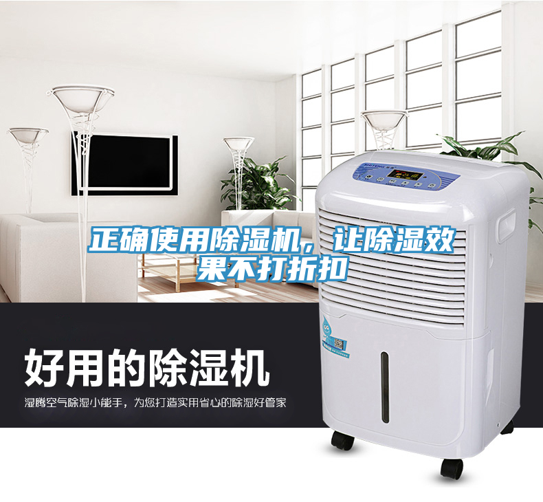 正確使用除濕機，讓除濕效果不打折扣
