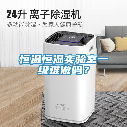 恒溫恒濕實(shí)驗(yàn)室一級(jí)難做嗎？