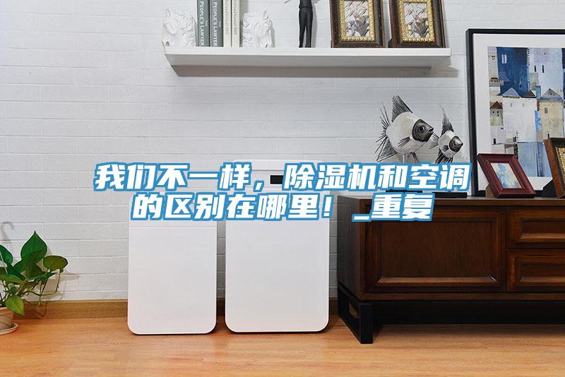我們不一樣，除濕機(jī)和空調(diào)的區(qū)別在哪里！_重復(fù)
