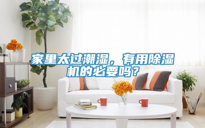 家里太過潮濕，有用除濕機(jī)的必要嗎？