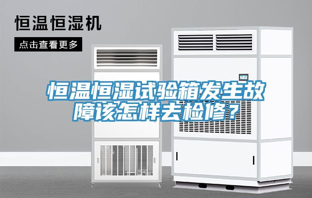 恒溫恒濕試驗(yàn)箱發(fā)生故障該怎樣去檢修？
