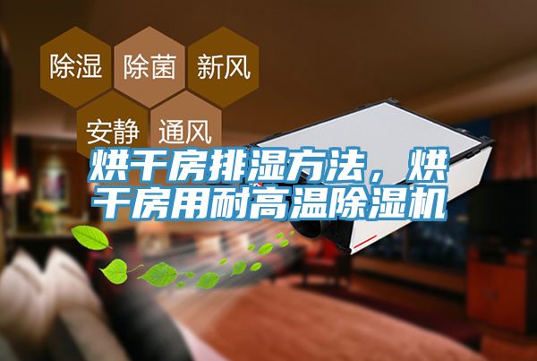 烘干房排濕方法，烘干房用耐高溫除濕機