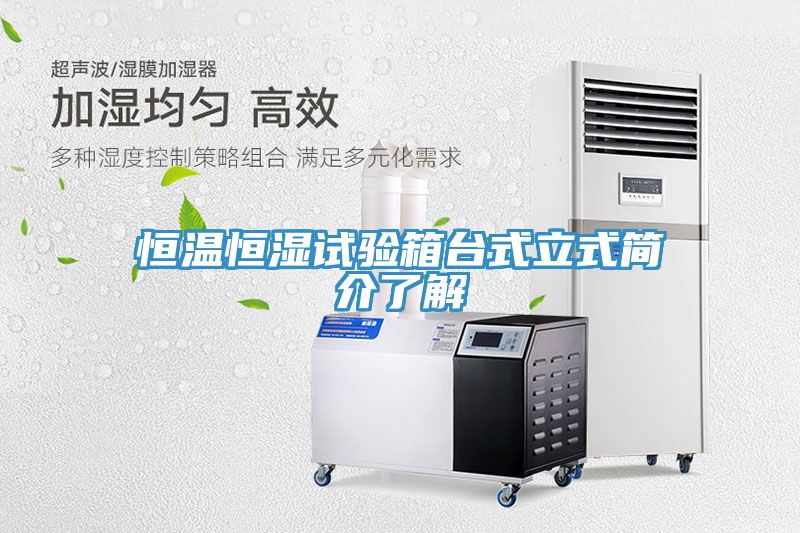 恒溫恒濕試驗(yàn)箱臺式立式簡介了解