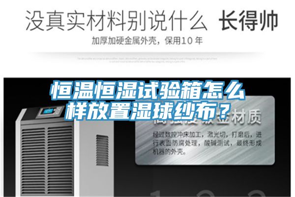 恒溫恒濕試驗箱怎么樣放置濕球紗布？