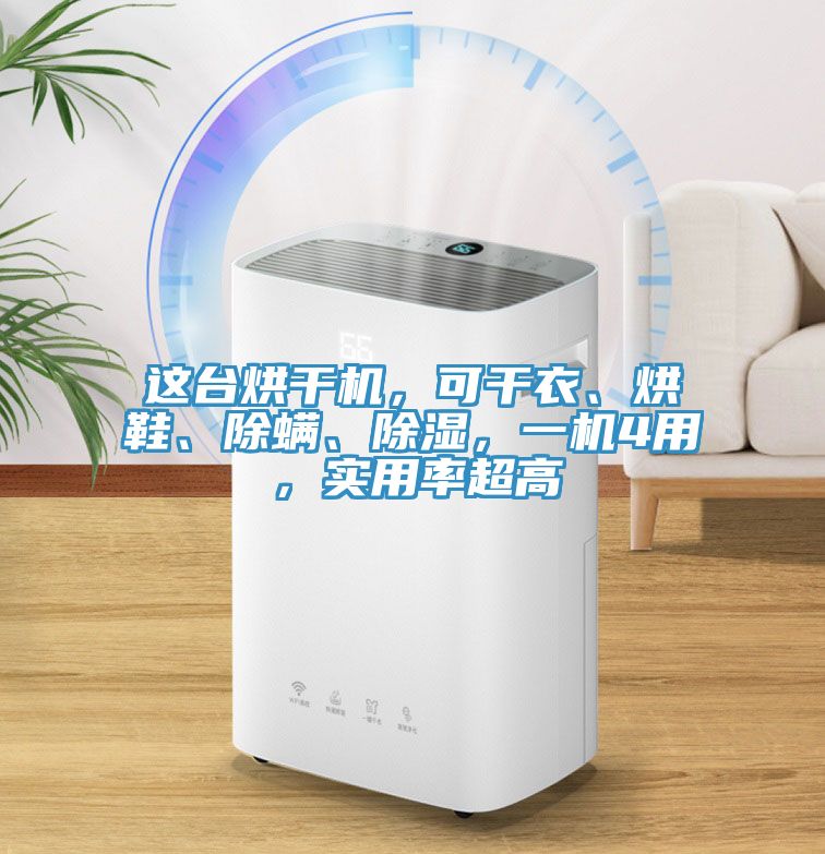 這臺烘干機，可干衣、烘鞋、除螨、除濕，一機4用，實用率超高