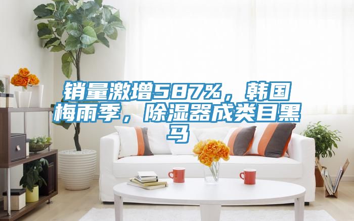 銷量激增587%，韓國梅雨季，除濕器成類目黑馬