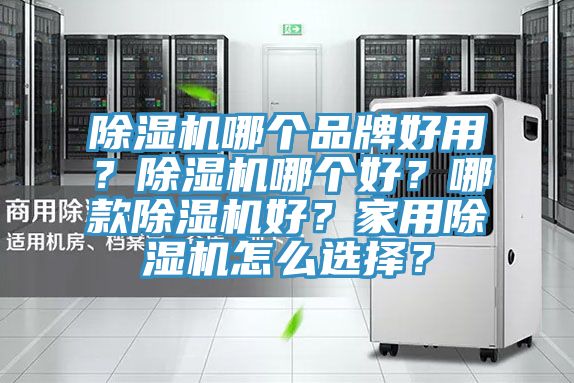 除濕機哪個品牌好用？除濕機哪個好？哪款除濕機好？家用除濕機怎么選擇？