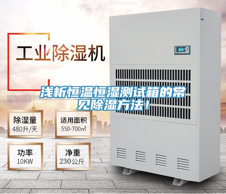 淺析恒溫恒濕測(cè)試箱的常見除濕方法！
