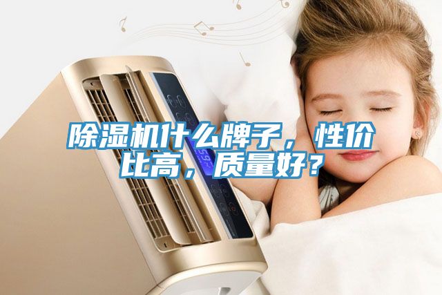 除濕機什么牌子，性價比高，質量好？