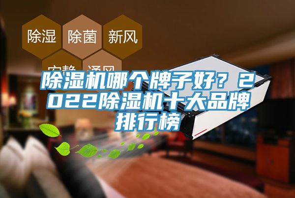 除濕機哪個牌子好？2022除濕機十大品牌排行榜