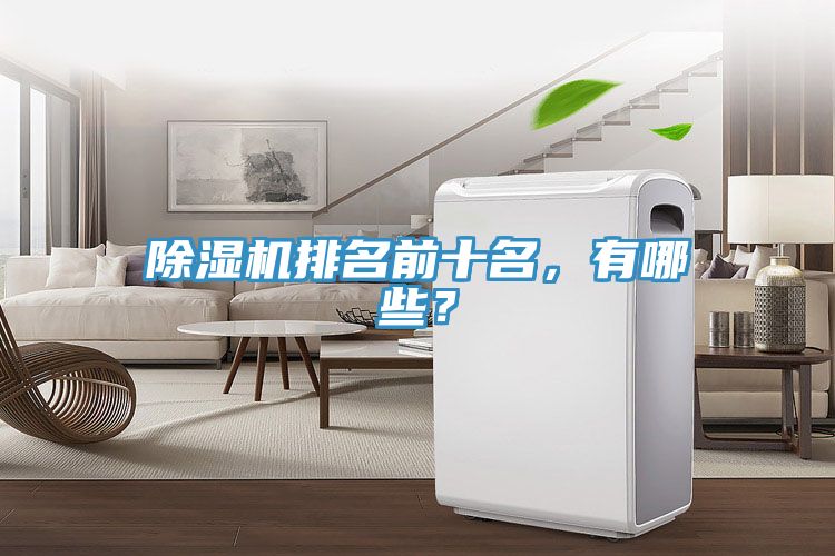除濕機排名前十名，有哪些？